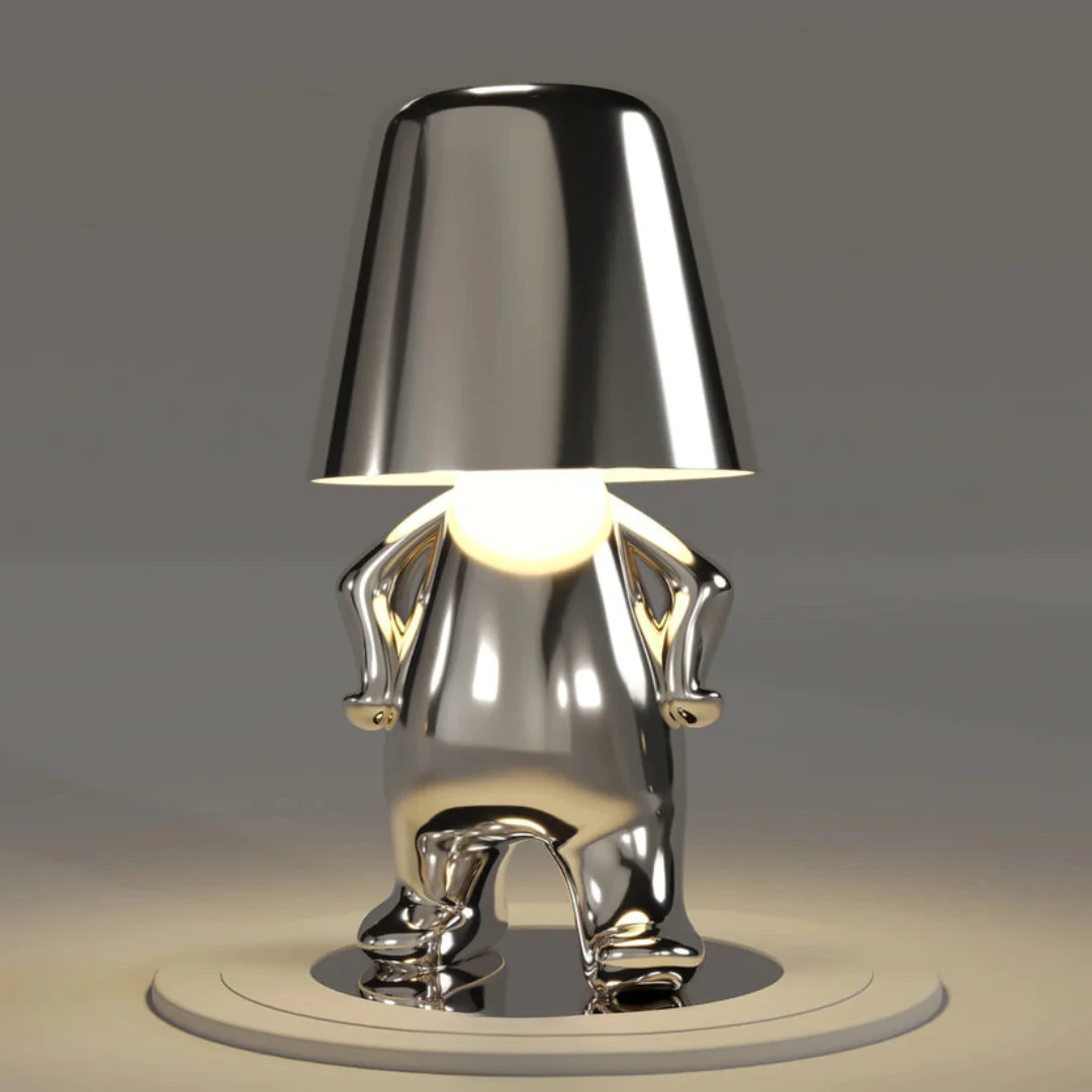 Velluto | Skulpturale Tischlampe im Figuren-Design