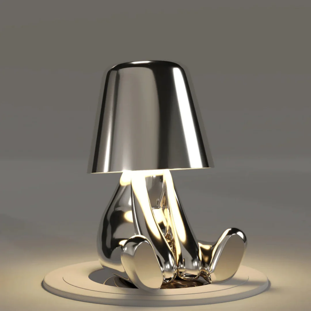 Velluto | Skulpturale Tischlampe im Figuren-Design